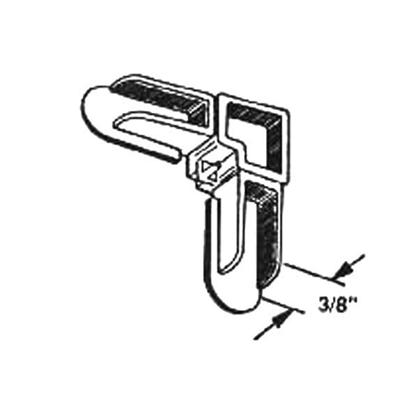 Window Screen Quickie Corner 3/8 Inch Frame - Window Screen Quickie Corner 3/8 Inch Frame