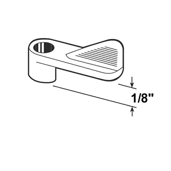 Window Screen Clips - 1/8 In - White - 12 pack - Window Screen Clips - 1/8 In - White - 12 pack