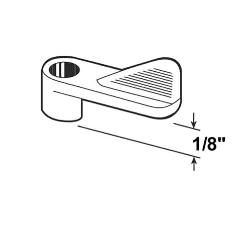 Window Screen Clips - 1/8 In - White - 12 pack - Window Screen Clips - 1/8 In - White - 12 pack
