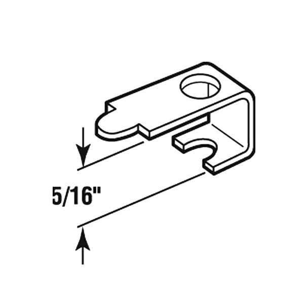 Casement Clips, 5/16