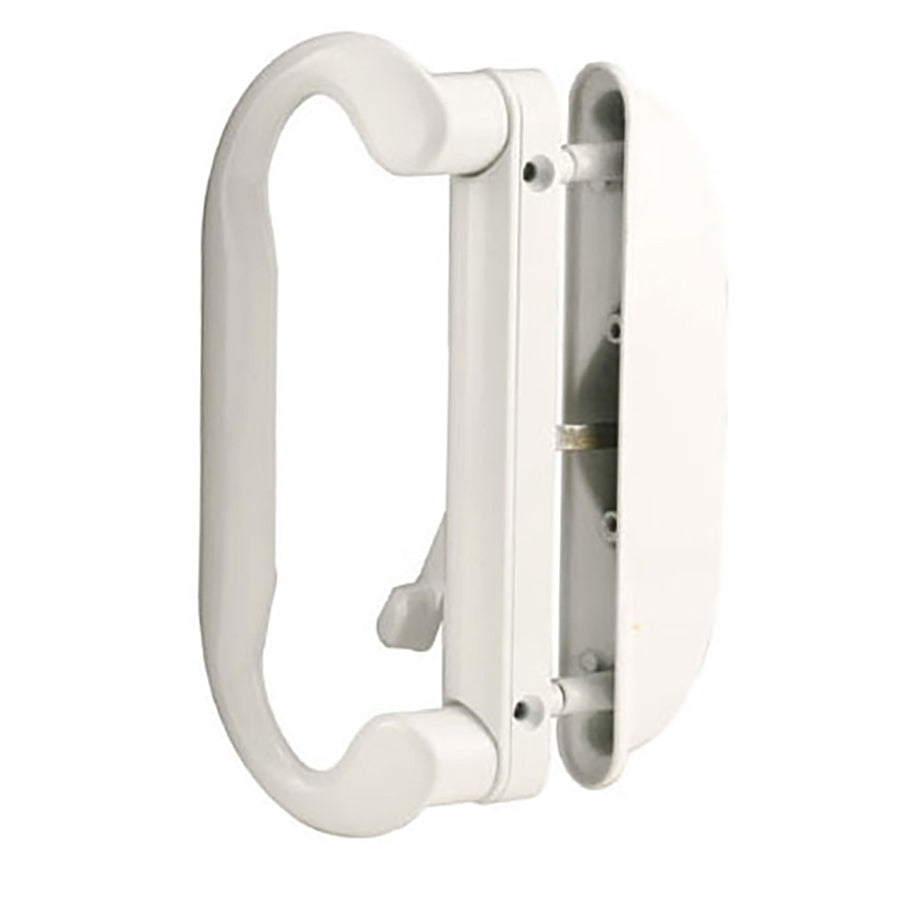 Sliding Patio Door Handle Set White Interior and Exterior Door Pulls - Sliding Patio Door Handle Set White Interior and Exterior Door Pulls