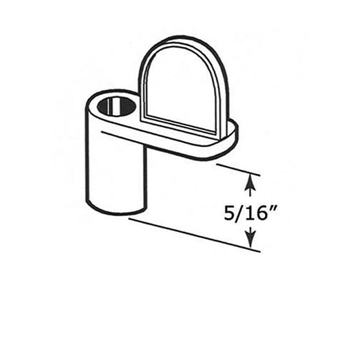 Diecast Window Screen Clips 5/16 Inch Offset 12 Pack - Diecast Window Screen Clips 5/16 Inch Offset 12 Pack