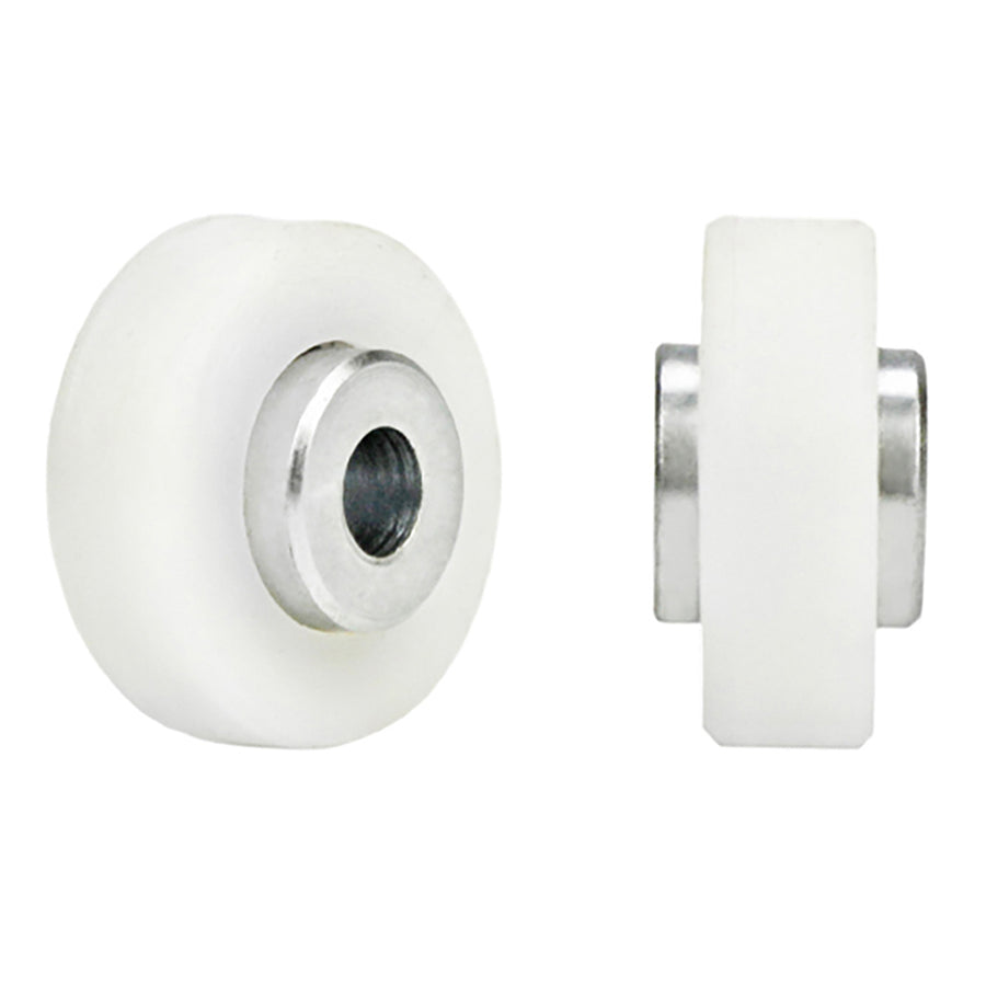 Ball Bearing Wheel Roller for Shower Doors Non-Threaded 3/4