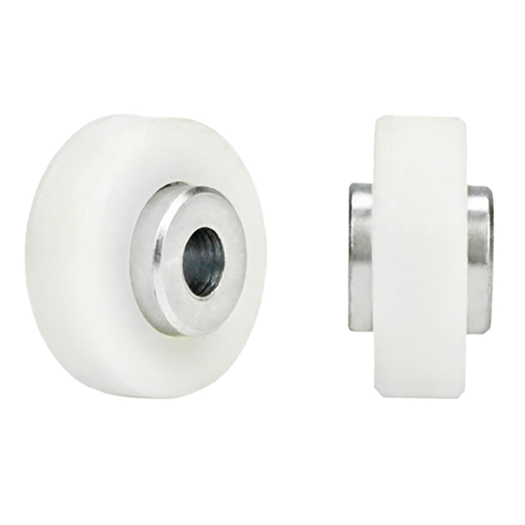 Ball Bearing Wheel Roller for Shower Doors Non-Threaded 3/4