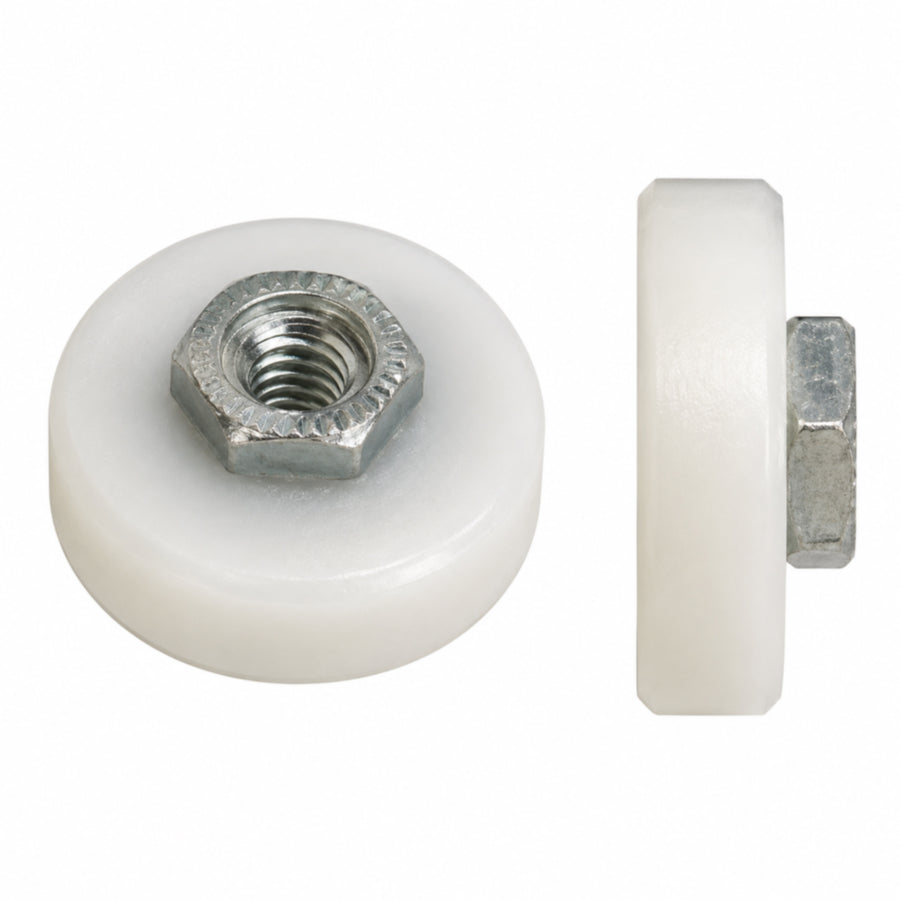 Nylon Ball Bearing Wheel Roller for Shower Doors 7/8