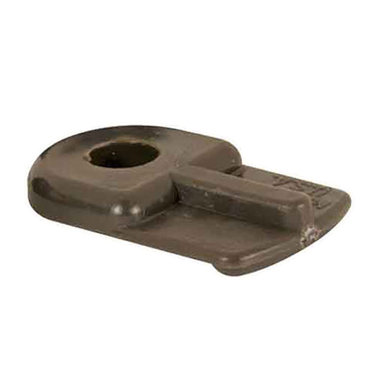 Window Screen Flush Clips, Nylon, Brown - 8 Pack