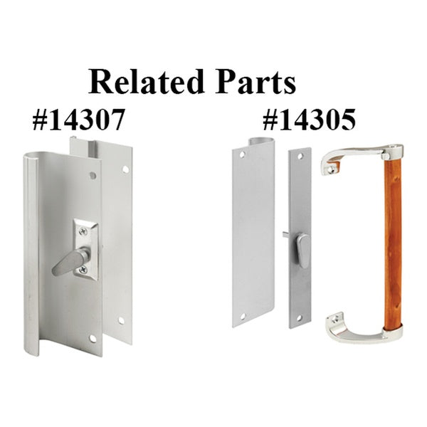 Mortise Lock for Sliding Patio Door with Unique Body and Vertical Keyway - Mortise Lock for Sliding Patio Door with Unique Body and Vertical Keyway