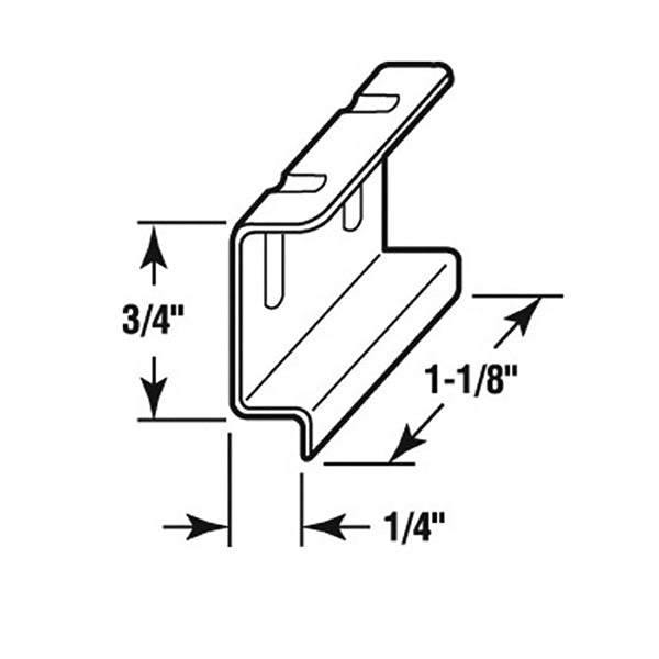 Window Screen Spline Channel Pull Tab 100 Pack - Window Screen Spline Channel Pull Tab 100 Pack