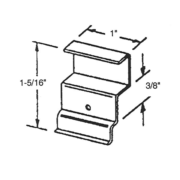 Retainer & Lift Clips, Rivet On - Aluminum - Retainer & Lift Clips, Rivet On - Aluminum