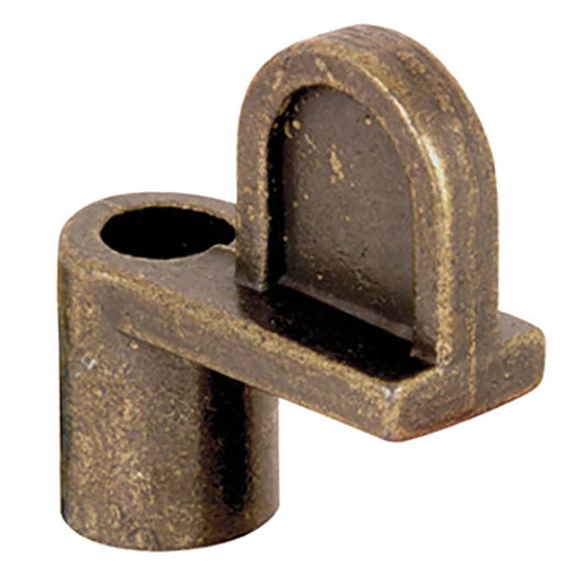 Screen Clip, Zinc, 5/16 Offset, w/ screw - Bronze