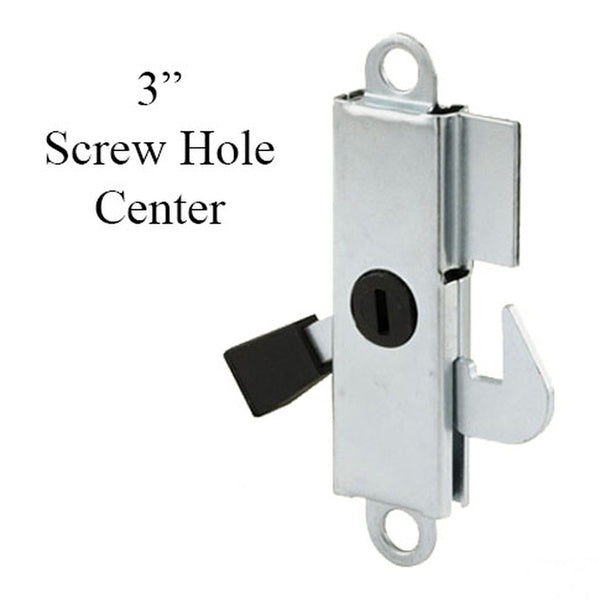 Internal Lock Assembly with Vertical Keyway for Sliding Patio Doors - Internal Lock Assembly with Vertical Keyway for Sliding Patio Doors