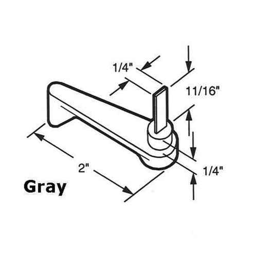 Thumbturn with Steel Pin for Sliding Patio Doors - Thumbturn with Steel Pin for Sliding Patio Doors