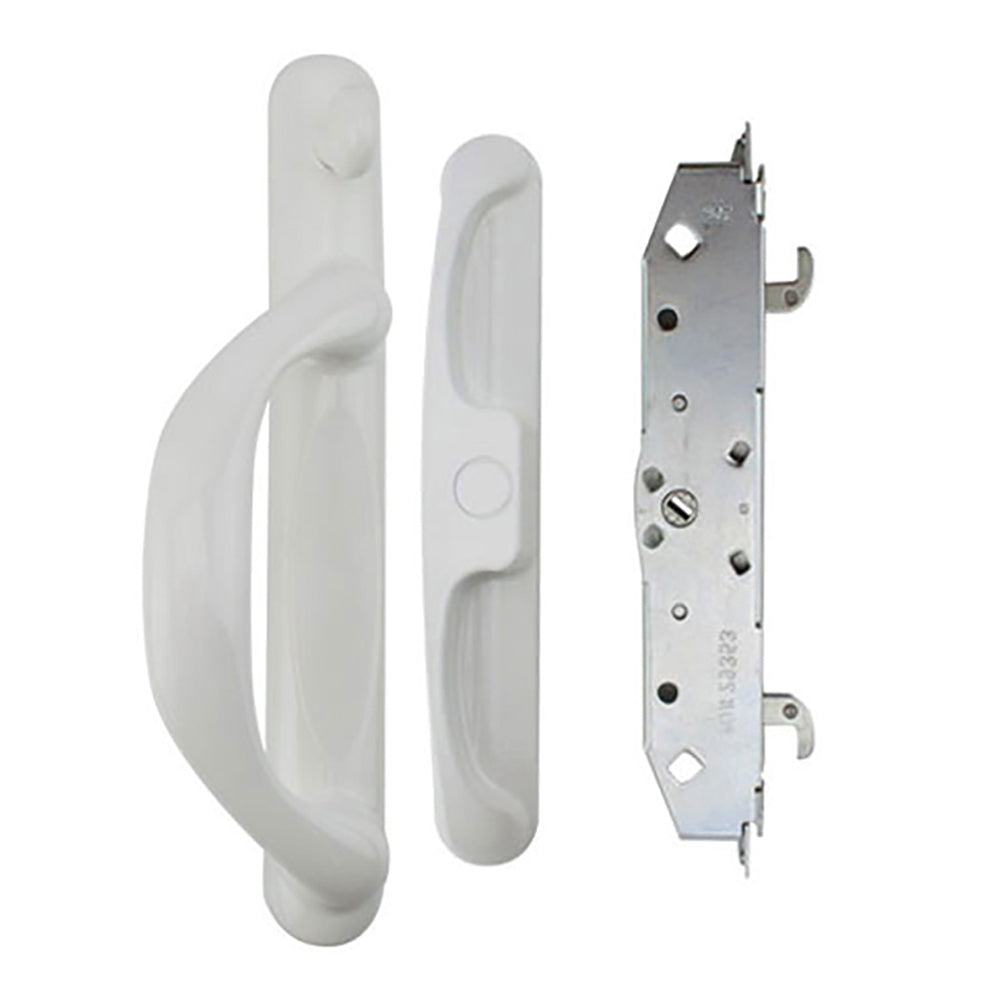 Door Handle For Sliding Glass Patio Door Left Handed White Door Handle Set - Door Handle For Sliding Glass Patio Door Left Handed White Door Handle Set