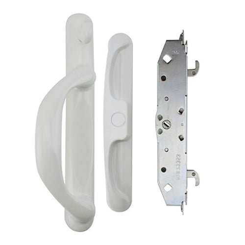 Door Handle For Sliding Glass Patio Door Left Handed White Door Handle Set - Door Handle For Sliding Glass Patio Door Left Handed White Door Handle Set