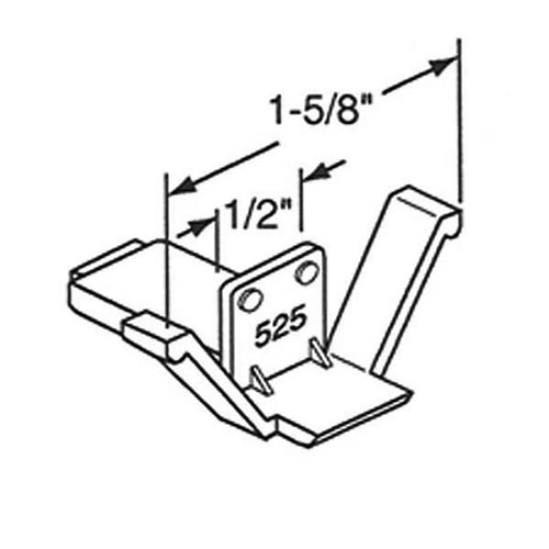 Canadian Retainer Clips, #525 - 2 Pack - Canadian Retainer Clips, #525 - 2 Pack