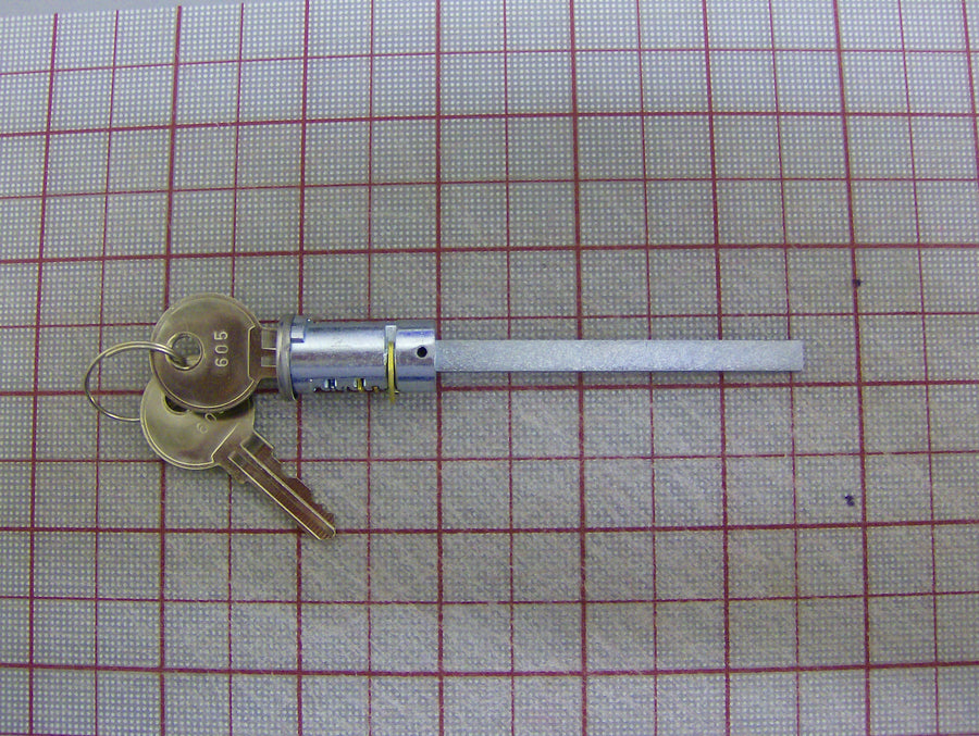 Key Cylinder Wafer Type for Sliding Patio Doors 2-1/2