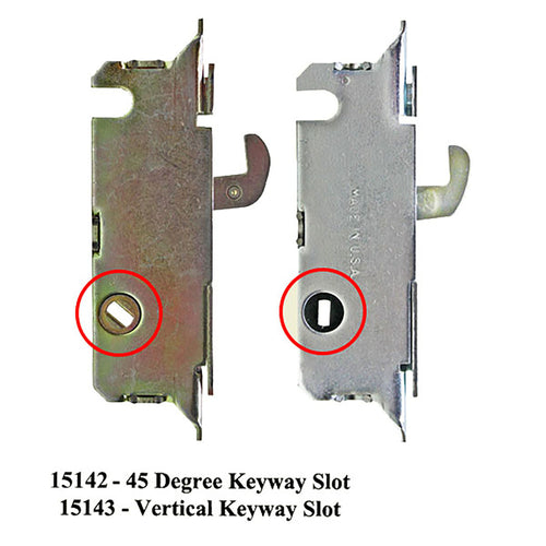 Mortise Lock For Sliding Patio Doors 45 Degrees Slot For For Wood And Vinyl Sliding Patio Doors - Mortise Lock For Sliding Patio Doors 45 Degrees Slot For For Wood And Vinyl Sliding Patio Doors