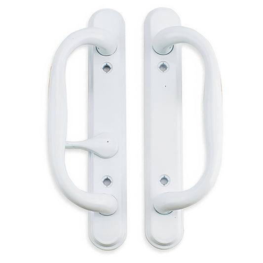 Apollo Handle Set for Sliding Patio Doors with Offset Thumbturn Non-Keyed