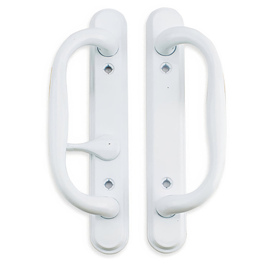 Apollo Handle Set for Sliding Patio Doors with Offset Thumbturn Non-Keyed - Apollo Handle Set for Sliding Patio Doors with Offset Thumbturn Non-Keyed