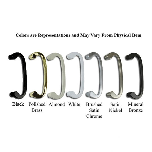 Legacy Dummy Handle Set for Sliding Glass Doors - Legacy Dummy Handle Set for Sliding Glass Doors