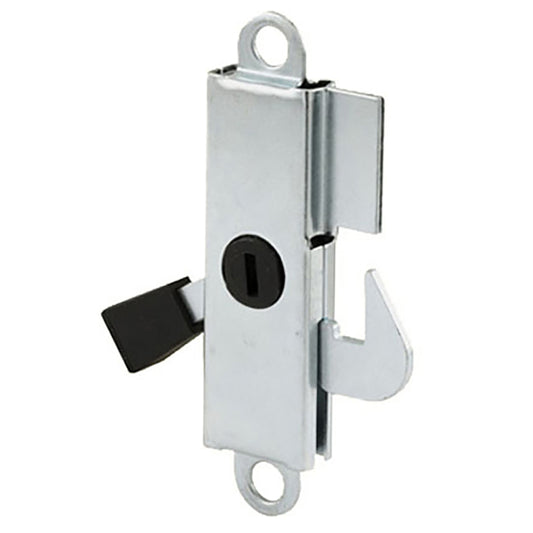 Internal Lock Assembly with Vertical Keyway for Sliding Patio Doors