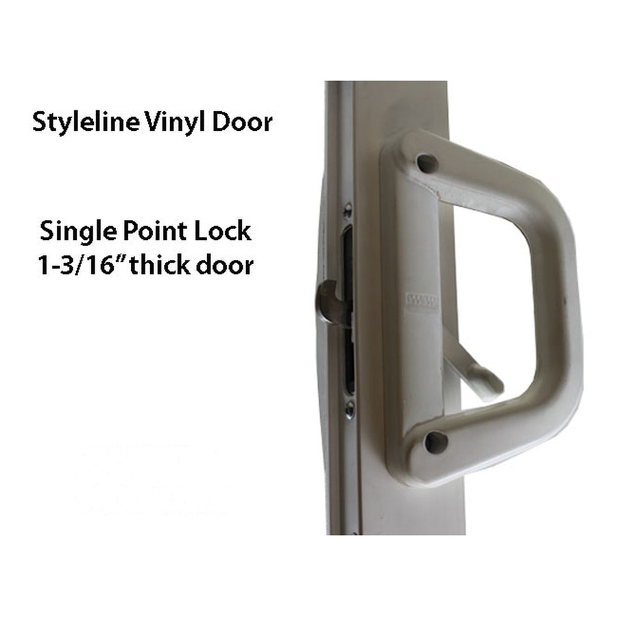 Milgard V-2 Latch with Locking Handle 1-3/16