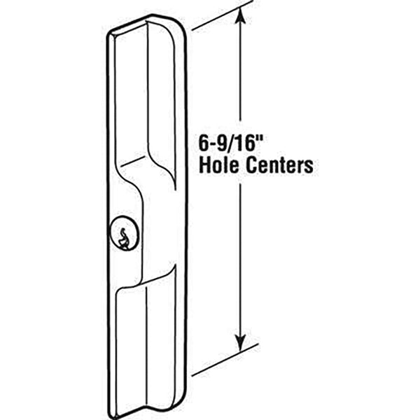 Outside Pull With Keyed Cylinder 6-9/16