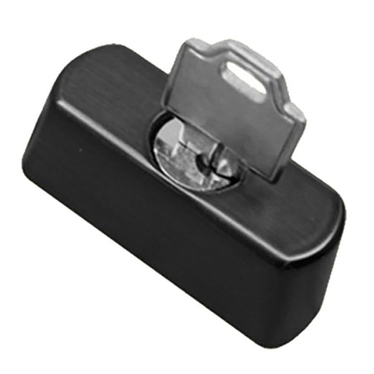Charlotte Key Lock Housing and Cylinder for Sliding Doors Venetian Bronze Finish