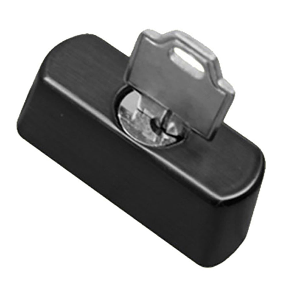 Charlotte Key Lock Housing and Cylinder for Sliding Doors Venetian Bronze Finish - Charlotte Key Lock Housing and Cylinder for Sliding Doors Venetian Bronze Finish