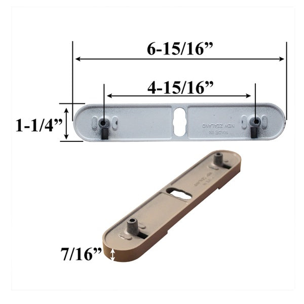Mounting Plate for Inside Handle - Mounting Plate for Inside Handle