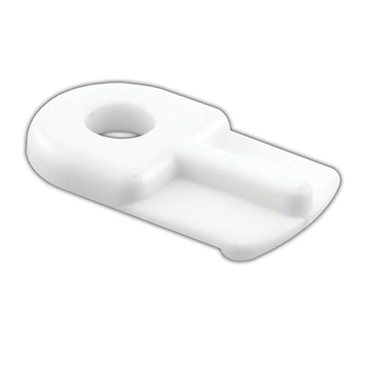 Window Screen Flush Clips Nylon White 12 Pack