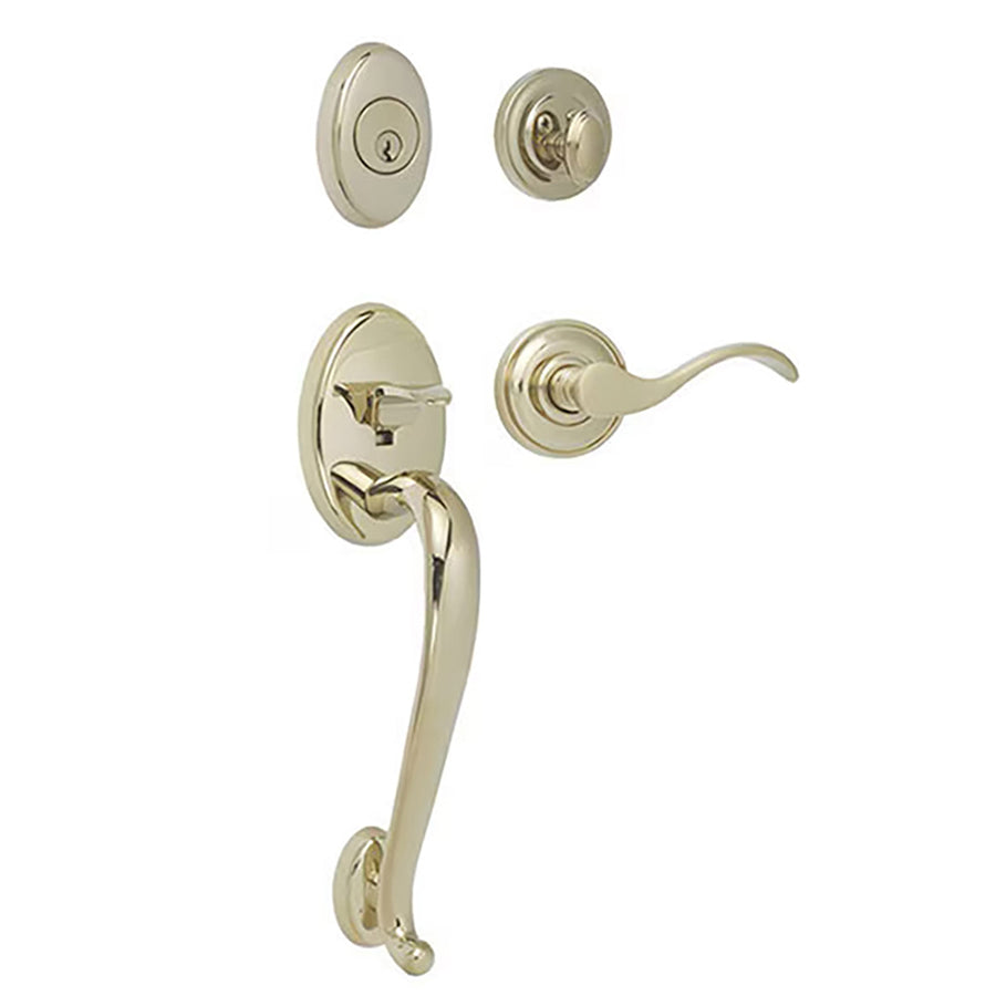 Winslow Active Keyed Multipoint Lock Trim Wave Lever Schlage 5 Pin Keyway - Winslow Active Keyed Multipoint Lock Trim Wave Lever Schlage 5 Pin Keyway