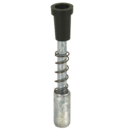 Spring Loaded Plunger Bolt with Snap on Cap 1-1/2" 6 Pack