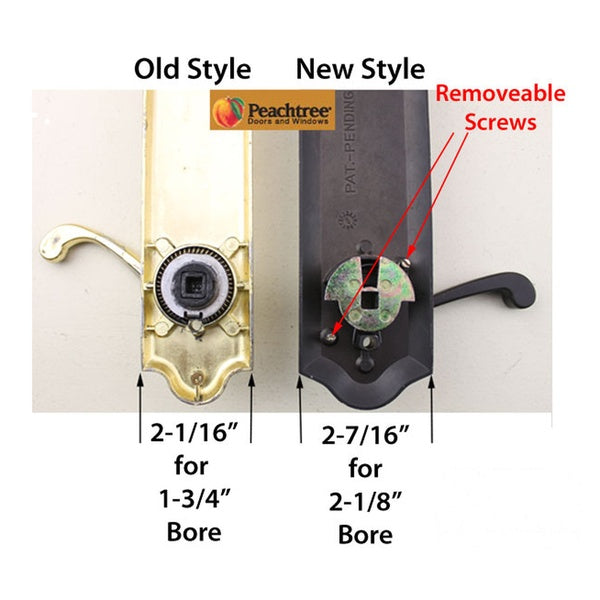 Peachtree Prado Handle Set For Hinged Patio Door Hardware Weiser Key Door Lock and Handle - Peachtree Prado Handle Set For Hinged Patio Door Hardware Weiser Key Door Lock and Handle
