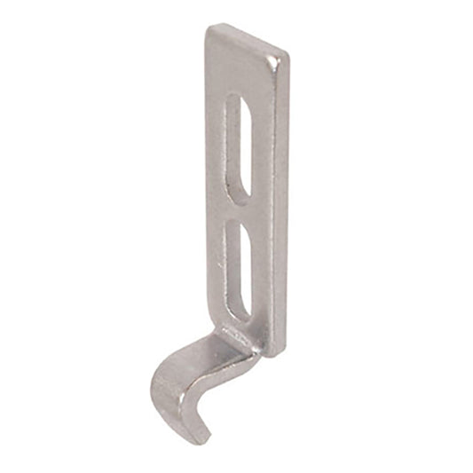 Keeper for Sliding Patio Door Stamped Steel Vertical Adjustment Slots