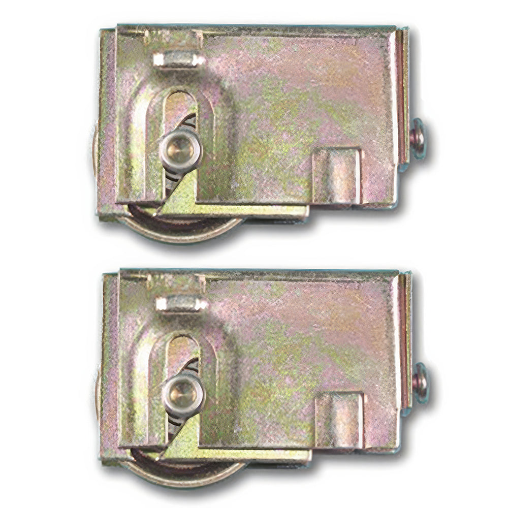 Sliding Glass Door Roller Pair 1.5 Inch Steel Wheel With Metal Housing - Sliding Glass Door Roller Pair 1.5 Inch Steel Wheel With Metal Housing
