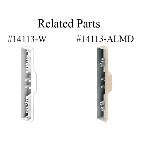Handle Set for Sliding Patio Doors with Extruded Aluminum Inside Pull Diecast Outside Pull - Handle Set for Sliding Patio Doors with Extruded Aluminum Inside Pull Diecast Outside Pull