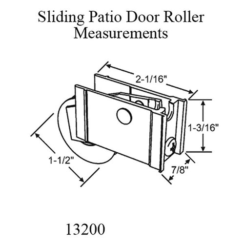 Sliding Door Roller With Open Back Housing 1.5 Inch Steel Wheel With Adjustable Aluminum Housing - Sliding Door Roller With Open Back Housing 1.5 Inch Steel Wheel With Adjustable Aluminum Housing