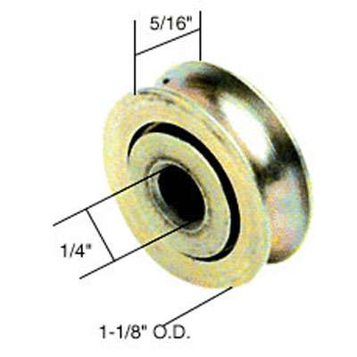 Roller Only , 1-1/8 Dia.  Stainless Steel