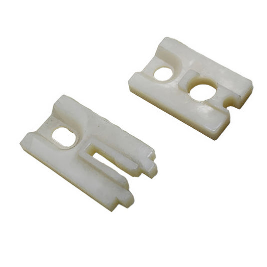 Sliding Patio Door Guide -  White Plastic