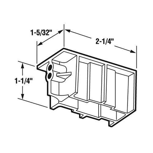 Roller Housing for Sliding Door - Discontinued - Roller Housing for Sliding Door - Discontinued