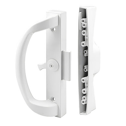 Sliding Patio Door Handle Set Clamp Style 4.9375  Inch Hole Center