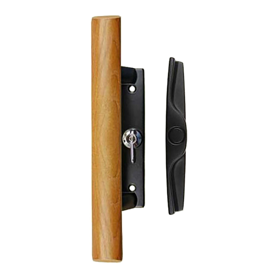 Handle Set for Sliding Patio Door with Internal Lock 3-15/16 inch Screw Hole Center - Handle Set for Sliding Patio Door with Internal Lock 3-15/16 inch Screw Hole Center