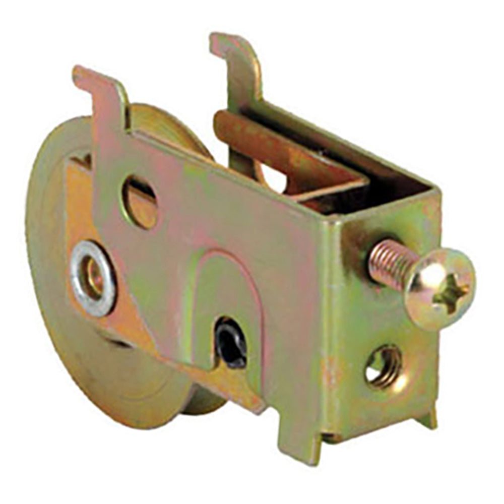 Sliding Door Hook Tab Roller With Adjustable Steel Housing 1.25 Inch Steel Wheel - Sliding Door Hook Tab Roller With Adjustable Steel Housing 1.25 Inch Steel Wheel