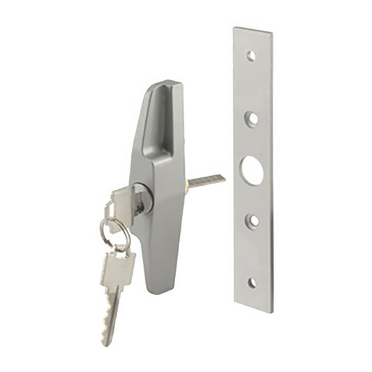 External Pull and Key Lock - Sliding Patio Door, Diecast - Choose Color