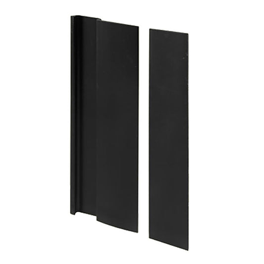 Aluminum Cover Plate and Pull Handle for Sliding Door - Black