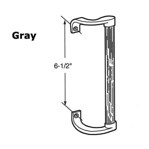 Pull Handle 6-3/8 to 6-1/2 Adj. - Alum - Pull Handle 6-3/8 to 6-1/2 Adj. - Alum