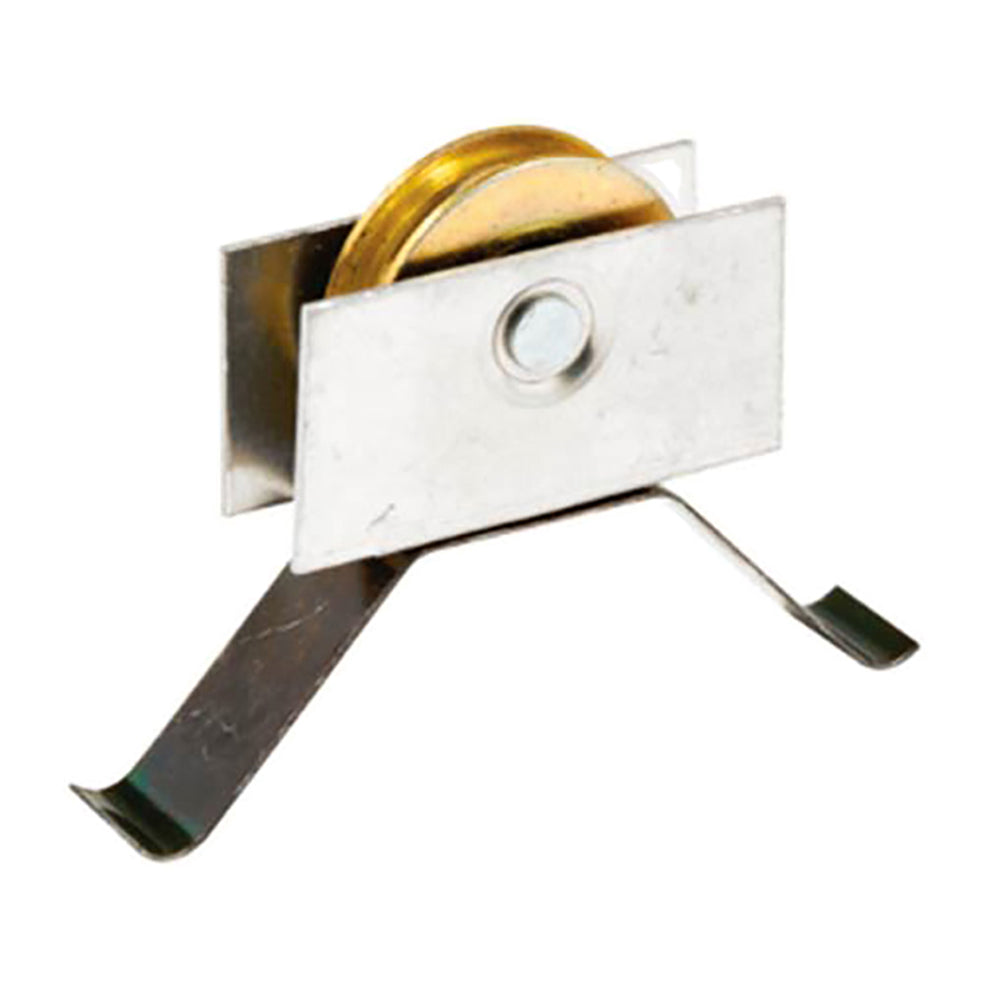 Center Mount Spring Tension Roller with 1 Inch Steel Wheel for Keller Sliding Screen Door - Center Mount Spring Tension Roller with 1 Inch Steel Wheel for Keller Sliding Screen Door