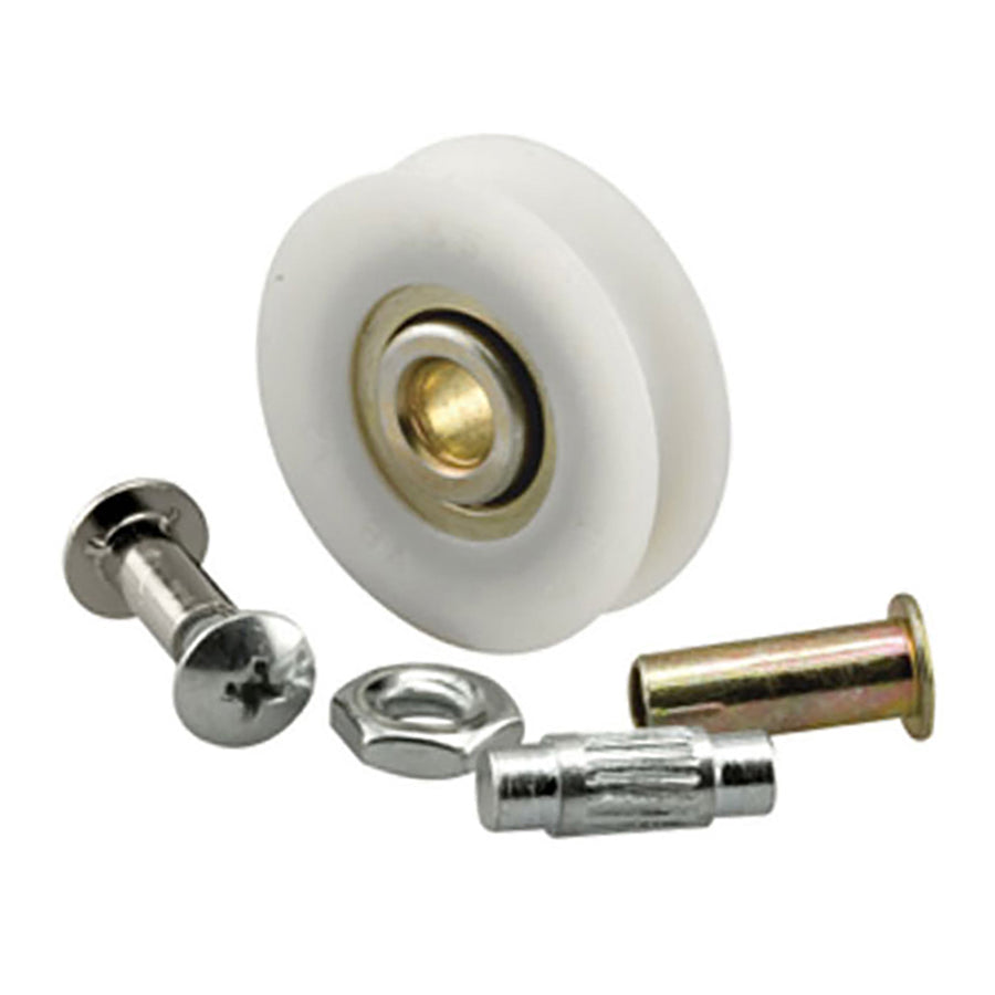 Door Roller Nylon Wheels 1.5 Inch Nylon Ball bearings With Installation Hardware - Door Roller Nylon Wheels 1.5 Inch Nylon Ball bearings With Installation Hardware