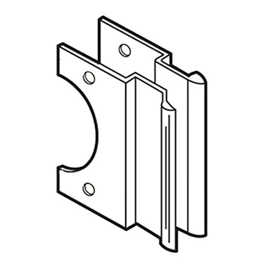 DISCONTINUED Non-Handed Latch & Pull for Sliding Screen Door - Aluminum